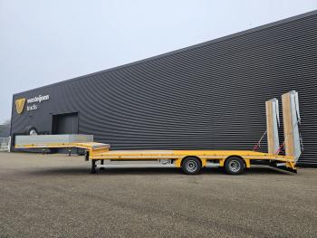 MAX trailer 100-N-2-8.60-U / 2 AXLE SEMI / HYDR RAMPEN / NEW!